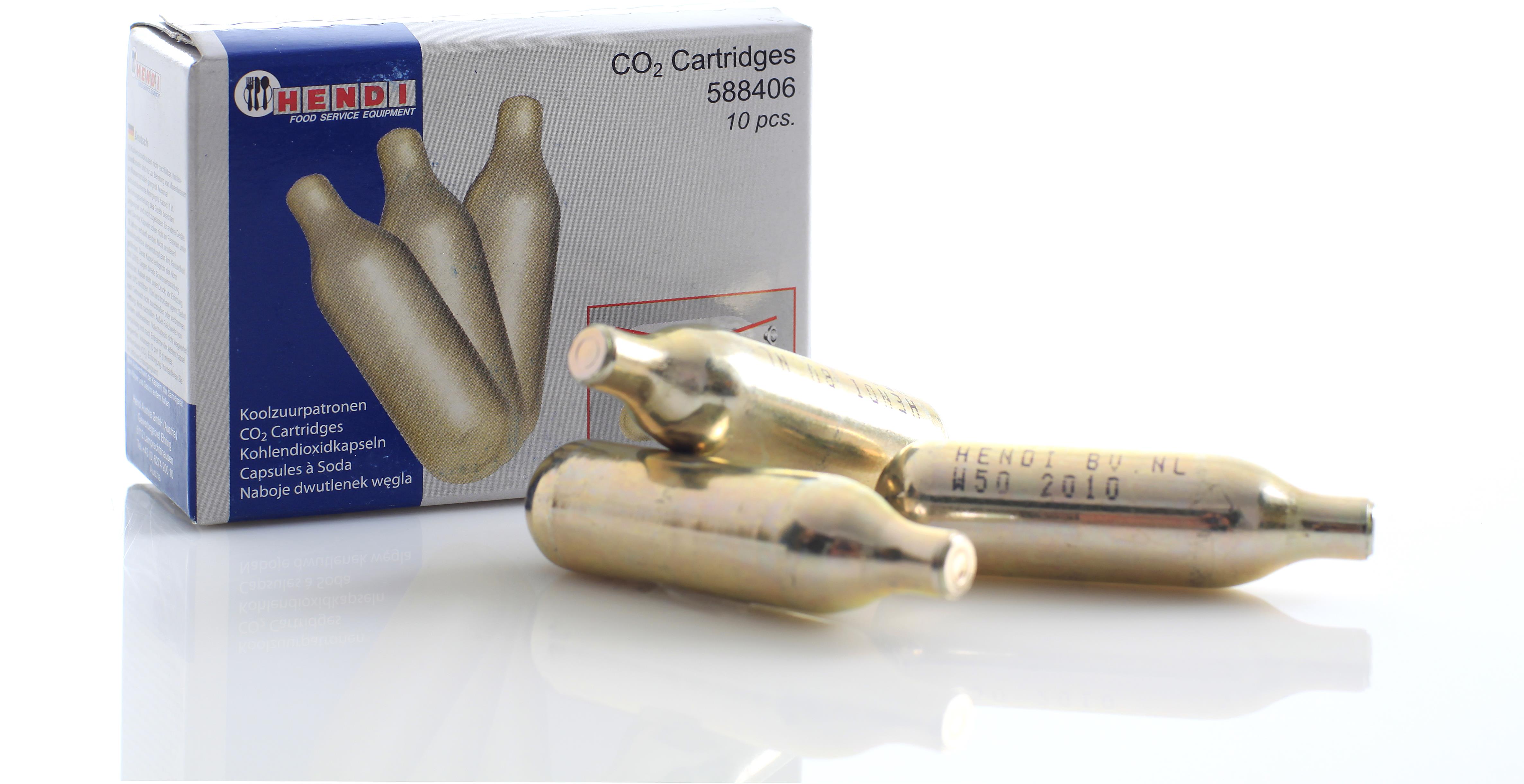 Hendi Bombičky na sifón/sódovku 10 ks