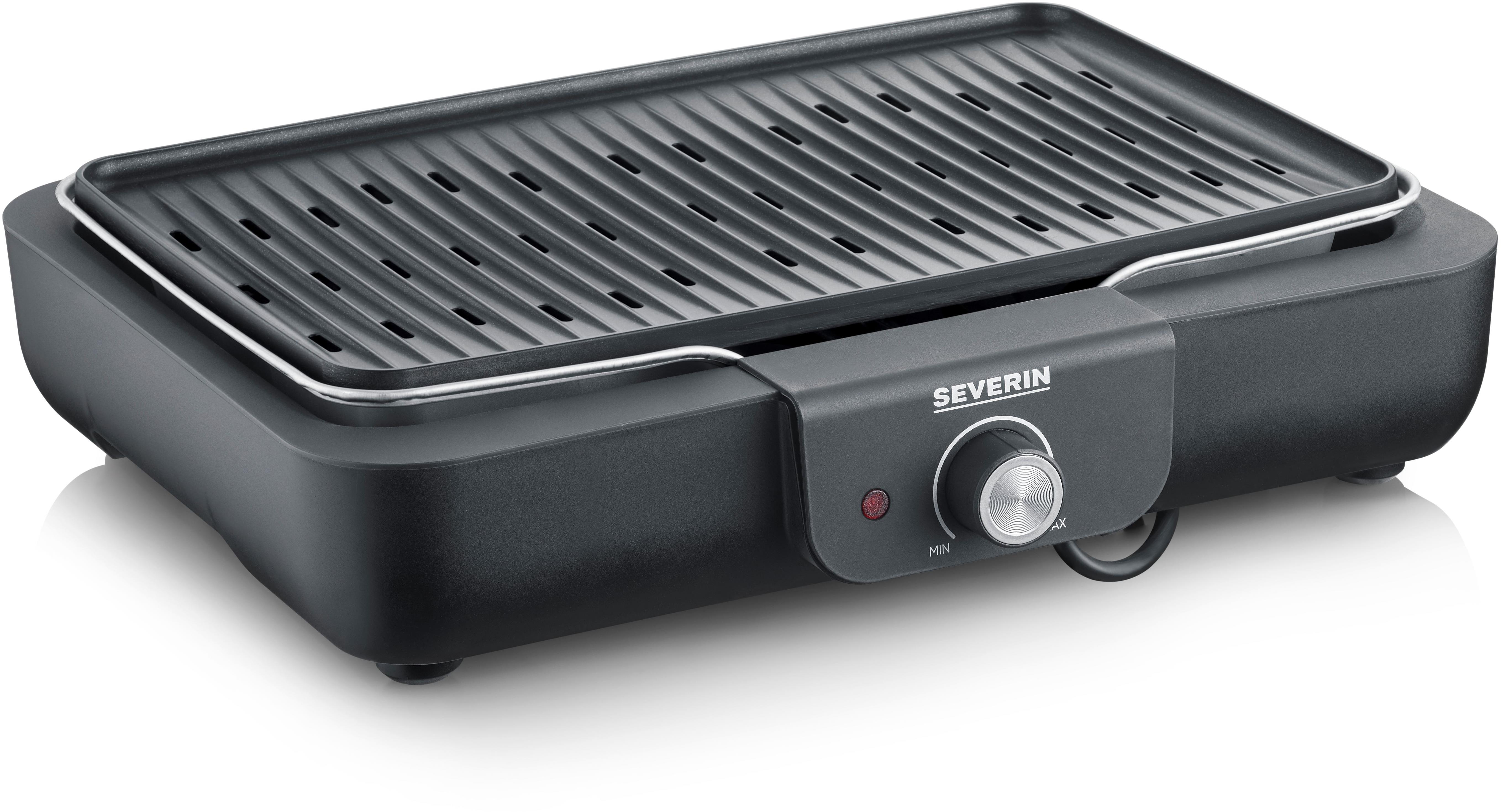 Severin PG 8556 Stolný gril s grilovacou doskou z liateho hliníka