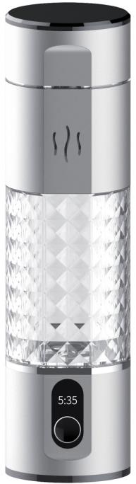 Hydrogen-3 Pro generátor vodíkovej vody 280 ml strieborný