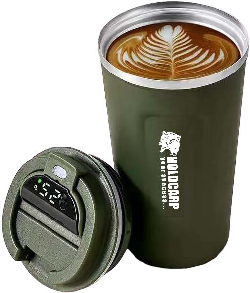 Holdcarp Termohrnček Thermo Inox LED Mug s digitálnym teplomerom 510 ml