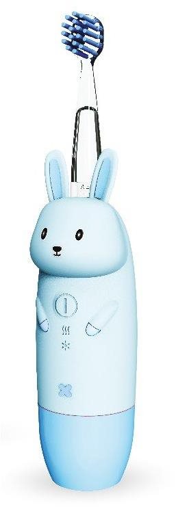 innoGio Elektronická sonická zubná kefka GIORabbit Blue