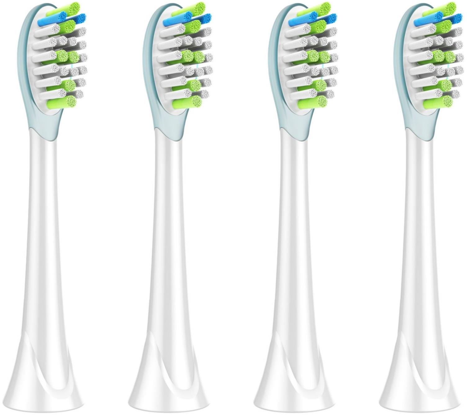 KOMA NK17 Náhradné hlavice kompatibilné s kefkami Philips Sonicare Plaque Defense HX9044, 4 ks