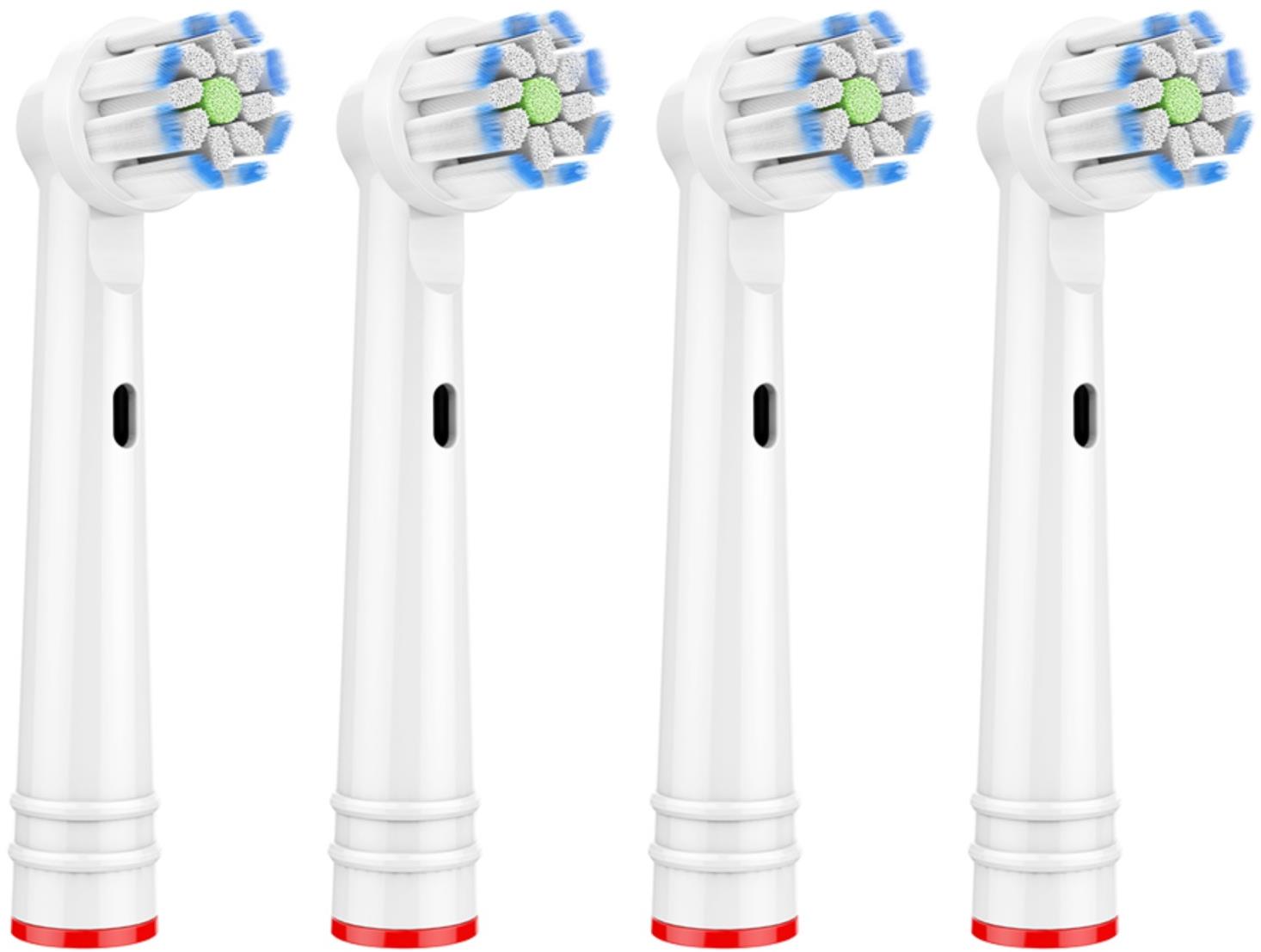 KOMA NK16 Náhradné hlavice kompatibilné s kefkami Braun Oral-B Sensi Ultrathin, 4 ks