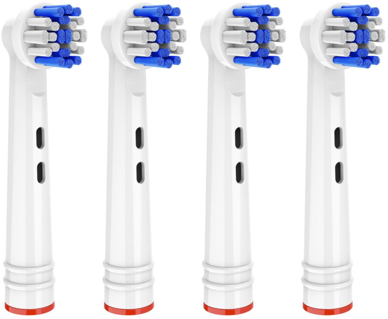 KOMA NK15 Náhradné hlavice kompatibilné s kefkami Braun Oral-B Precision Clean, 4 ks