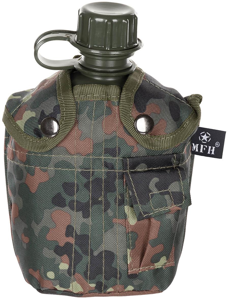 Max Fuchs AG Fľaša poľná US nylonový poťah Flecktarn 1000 ml