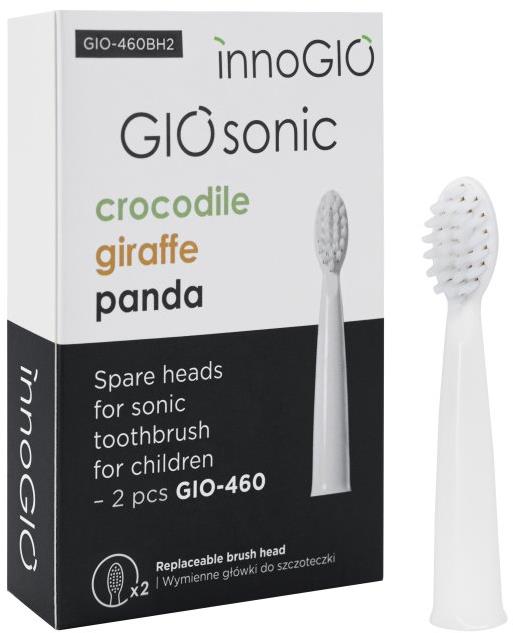 InnoGIO Náhradné hlavice k sonickej kefke GIOSonic 2 ks