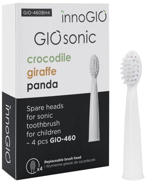 InnoGIO Náhradné hlavice k sonickej kefke GIOSonic 4 ks