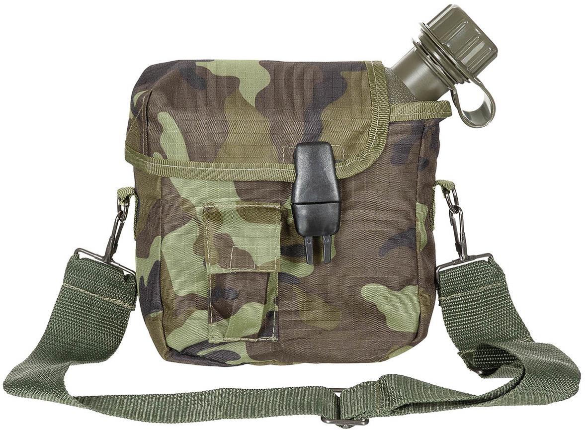 MFH Fľaša poľná US 2 Qt s obalom, vz. 95 les