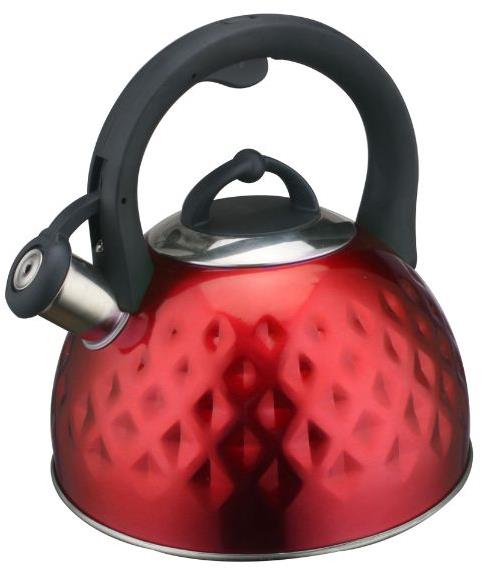 Brock Varná kanvica na indukciu, 2,5 l, La Cuisinette, antikoro, červená