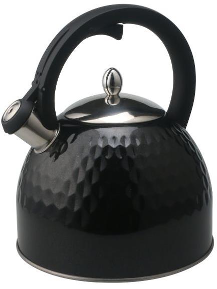 Brock Varná kanvica na indukciu, 2,7 l, La Cuisinette, retro, antikoro, čierna matná