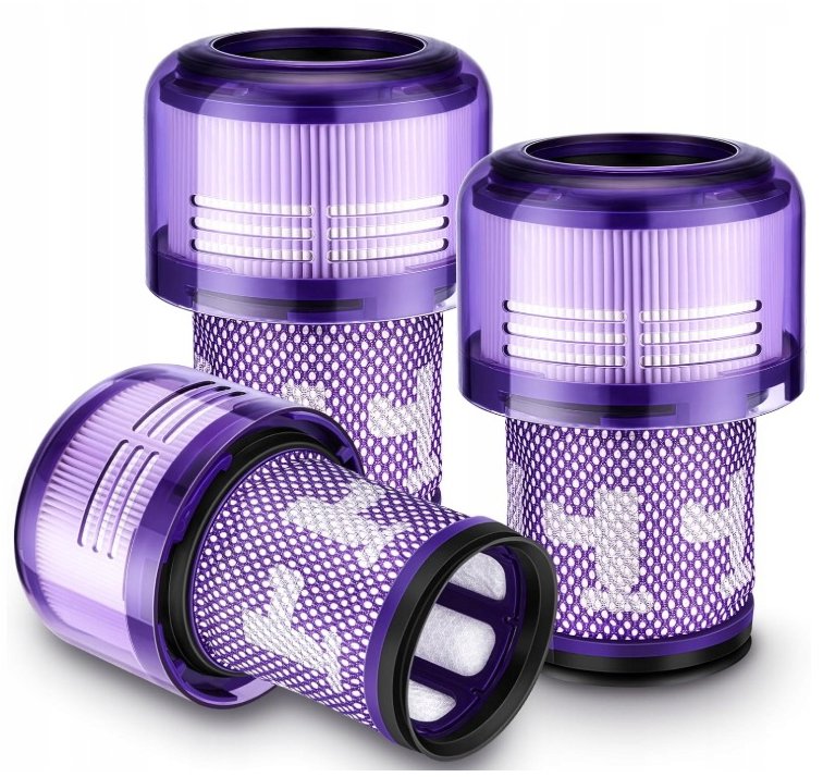 BMK Náhradný HEPA filter pre vysávač Dyson V12, 3 kusy