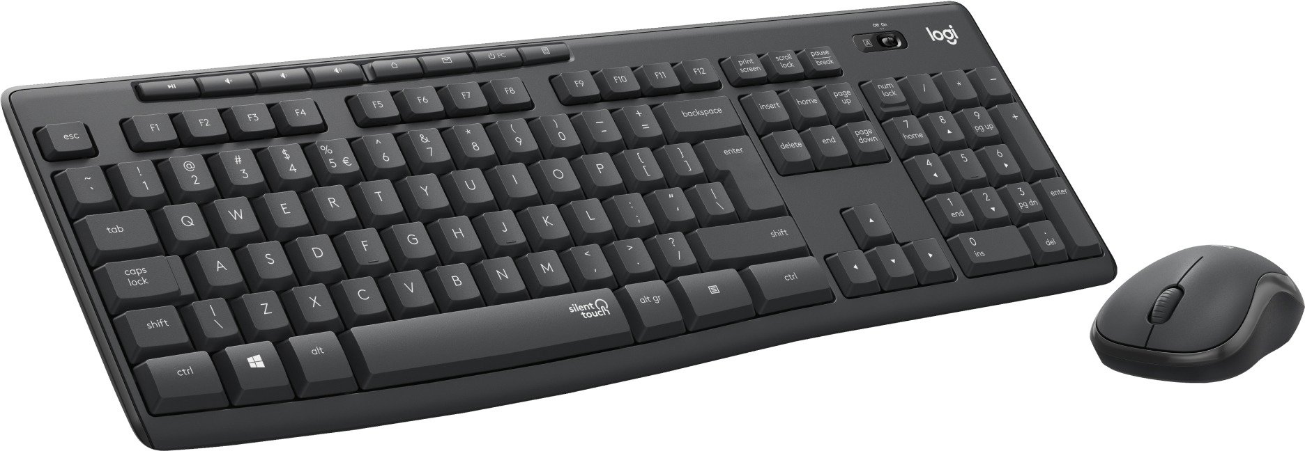 Logitech Wireless Combo MK295, graphite (CZ/SK)