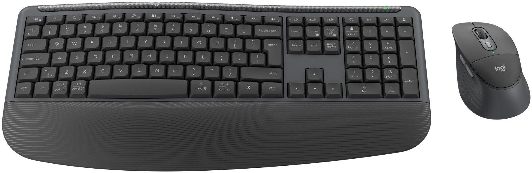 Logitech Signature Comfort Plus MK880 Graphite – US INTL