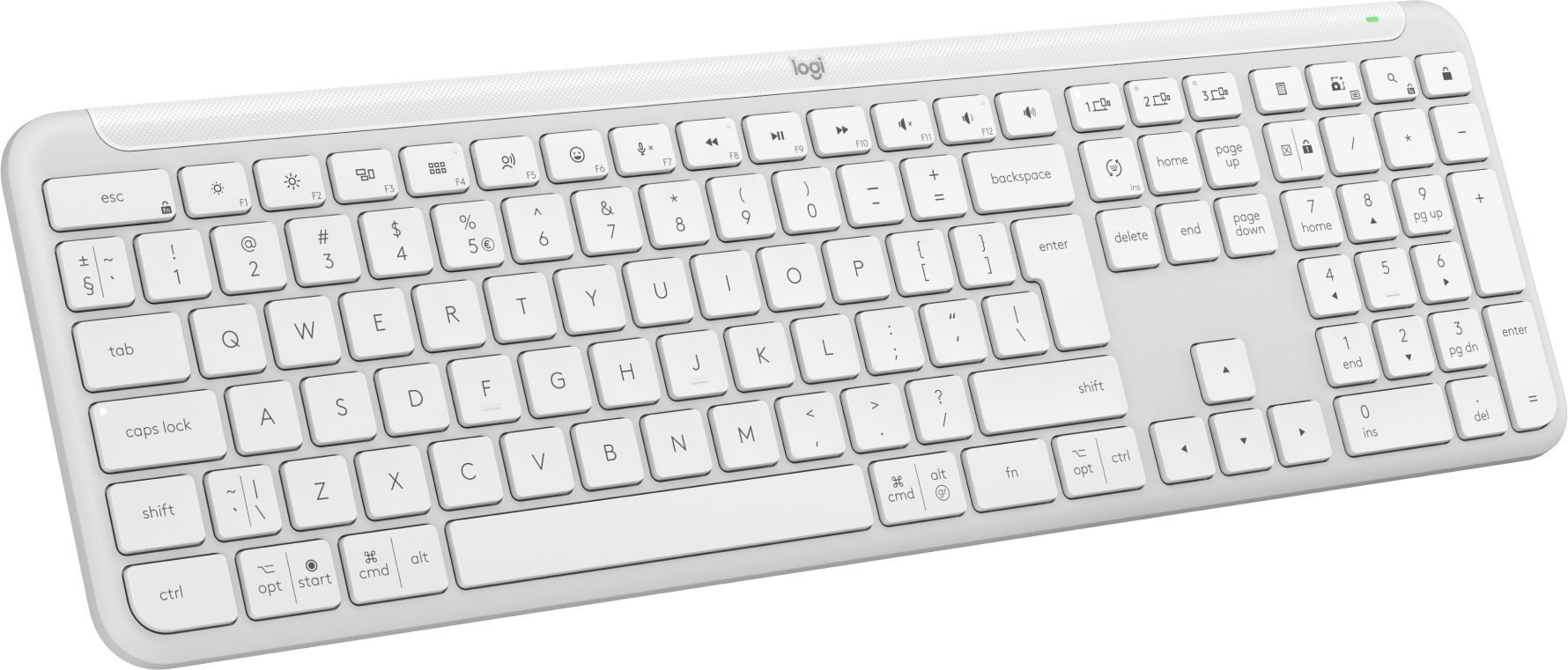 Logitech K950 White – US INTL