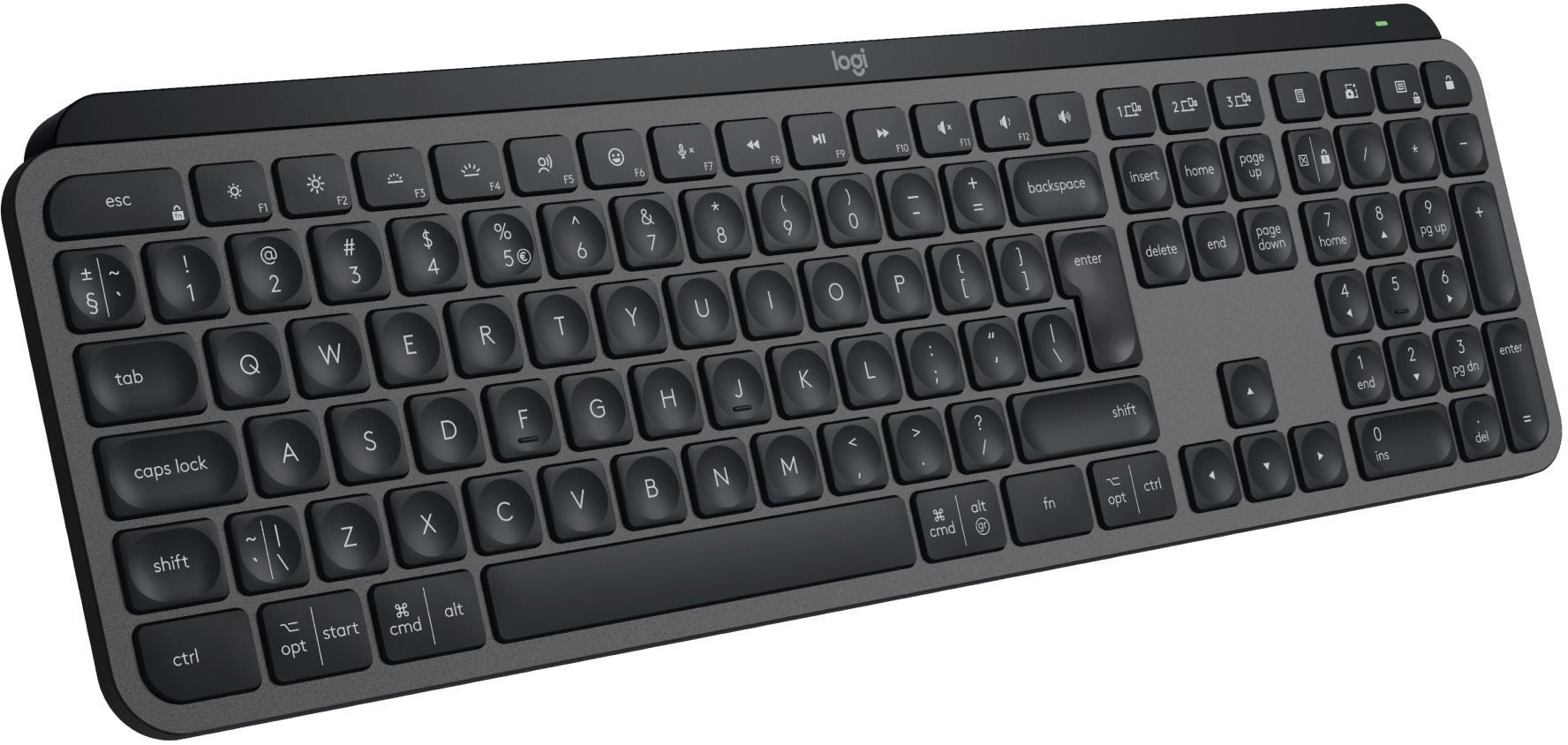 Logitech MX Keys S Graphite – US INTL