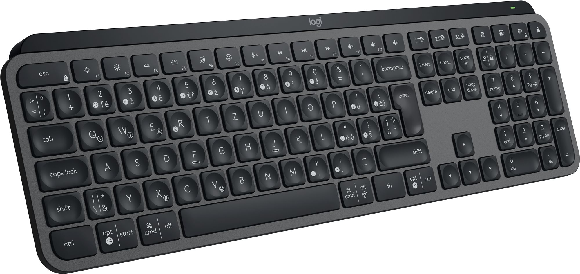 Logitech MX Keys S Graphite – CZ/SK