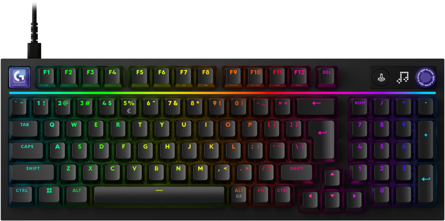 Logitech G316 X 98 Tactile, čierna – HU