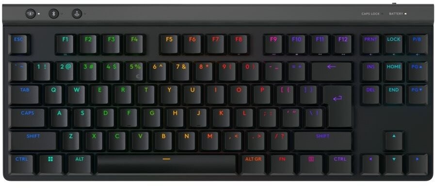 Logitech G515 TKL Lightspeed Tactile Black – US INTL