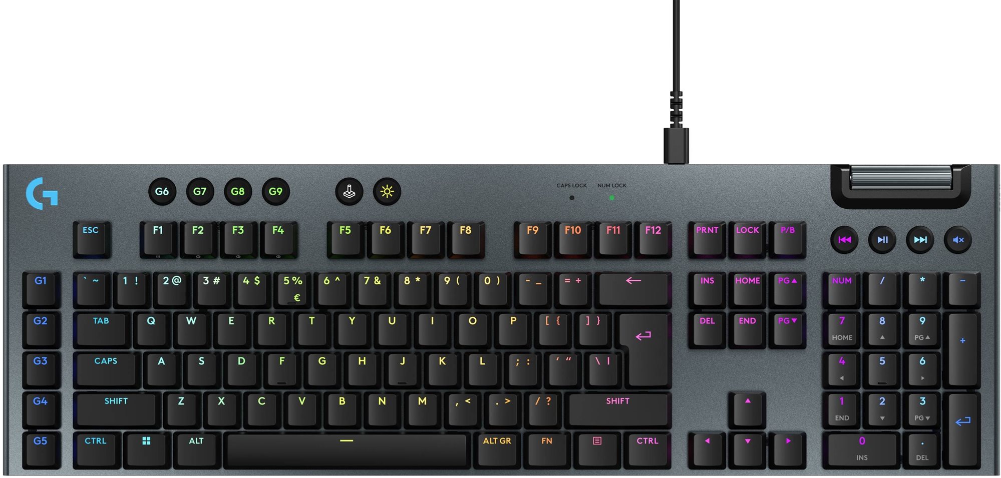 Logitech G915 X, čierna – US INTL