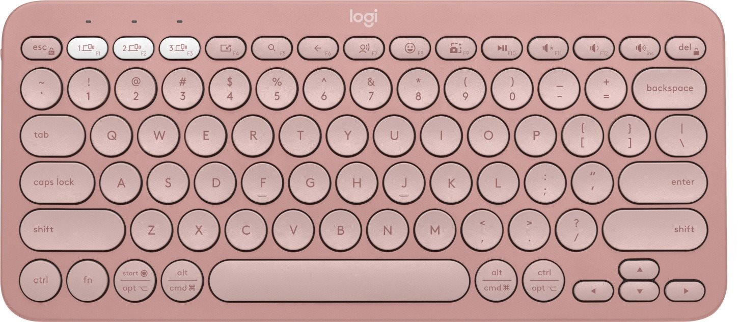 Logitech Pebble Keyboard 2 K380s, Rose – US INTL
