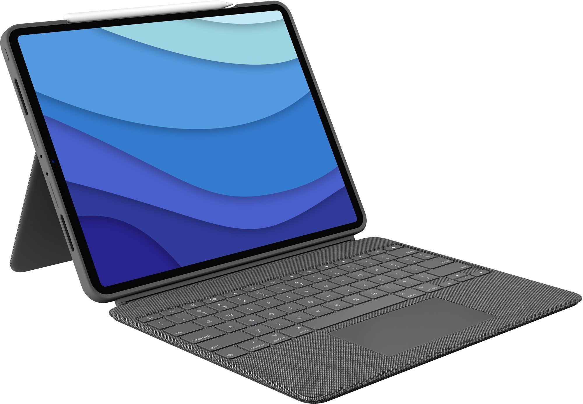 Logitech Combo Touch na iPad Pro 12.9" (5. generace), sivá – US INTL