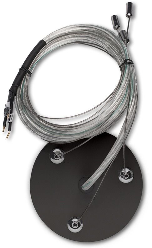 McLED Závesná súprava na svietidlá Nova R 350/400/500, 1,1 m, čierna farba rozety