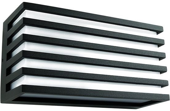 McLED LED svietidlo Corona H, 9 W, 3000 K, IP65, čierna farba