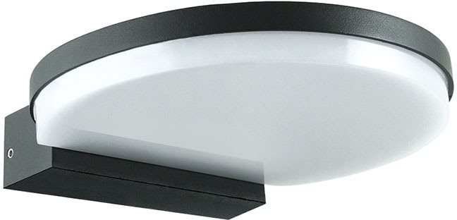 McLED LED svietidlo Framus W, 9 W, 3000 K, IP65, čierna farba