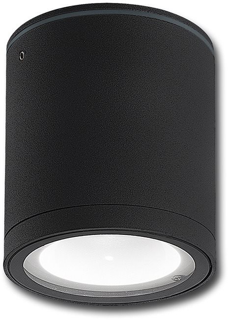 McLED LED svietidlo Noel R, 7 W, 3000 K, IP65, čierna farba