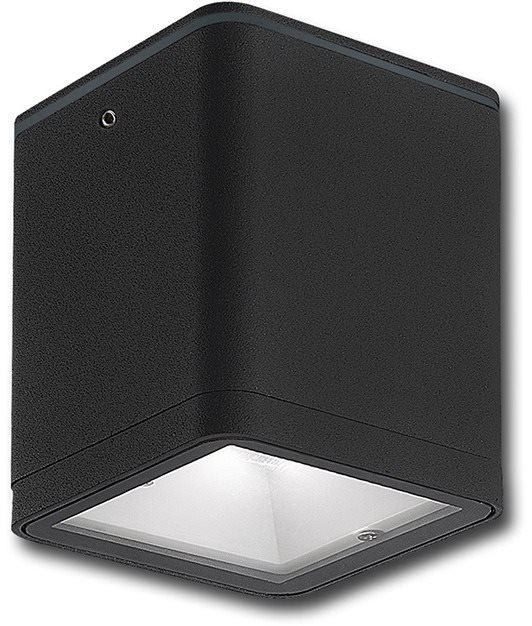 McLED LED svietidlo Noel S, 7 W, 3000 K, IP65, čierna farba