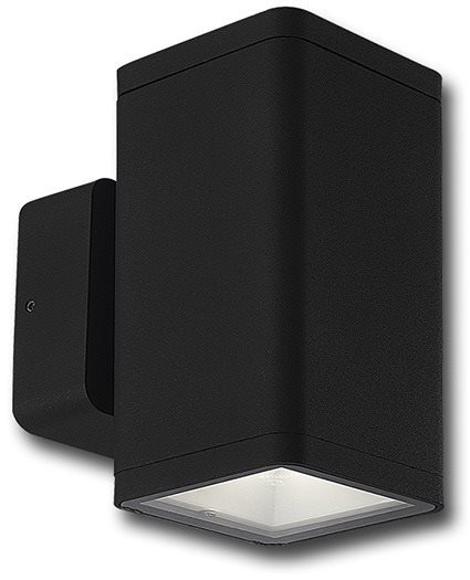 McLED LED svietidlo Verona 2S, 14 W, 3000 K, IP65, čierna farba