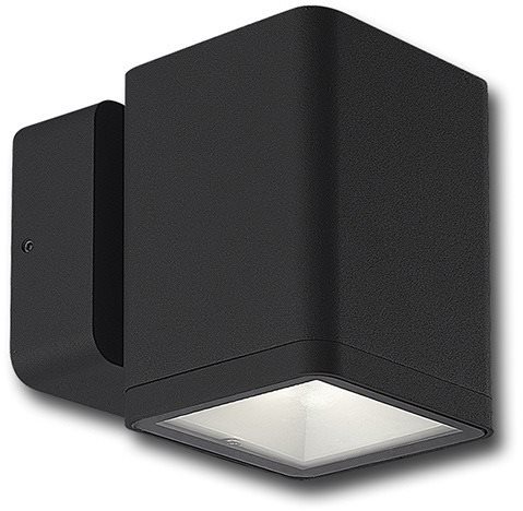 McLED LED svietidlo Verona S, 7 W, 3000 K, IP65, čierna farba