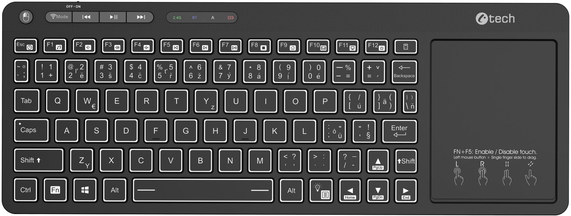 C-TECH WLTK-03 – CZ