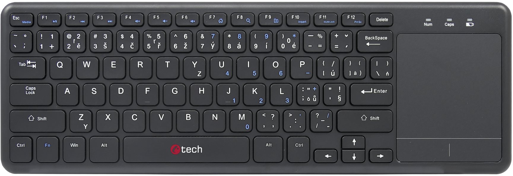 C-TECH WLTK-01 CZ/SK čierna