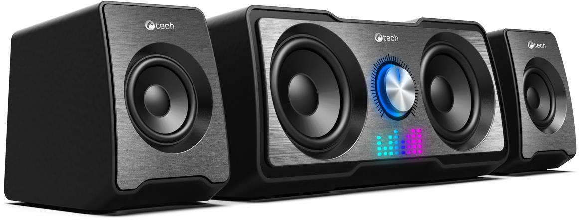 C-TECH SPK-16, 2.2, RGB, čierne