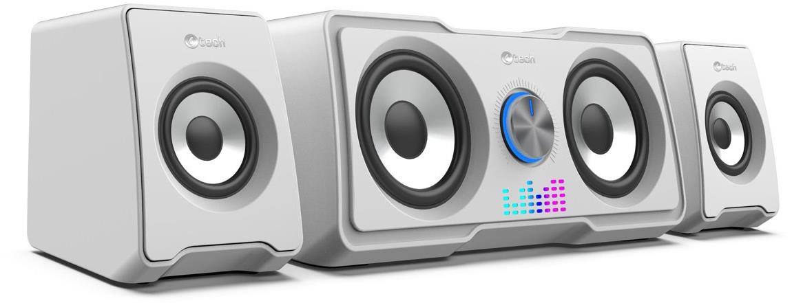 C-TECH SPK-16, 2.2, RGB, biele