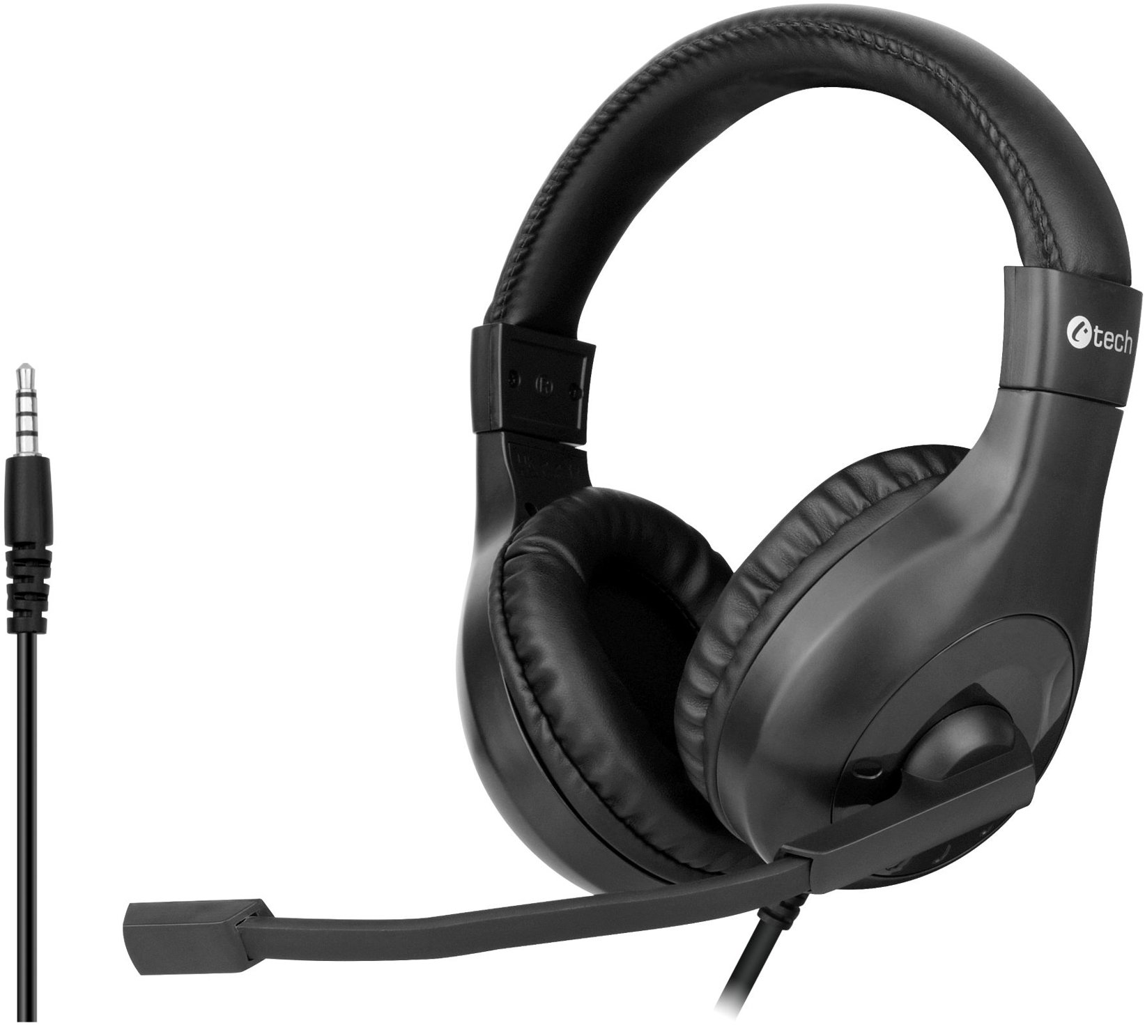 C-TECH MHS-05, 3,5 mm jack, čierne