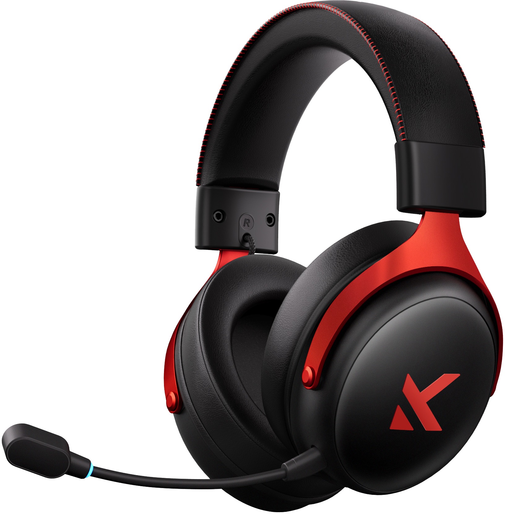 MCHOSE V9 Pro Wireless Gaming Headset – Black Red