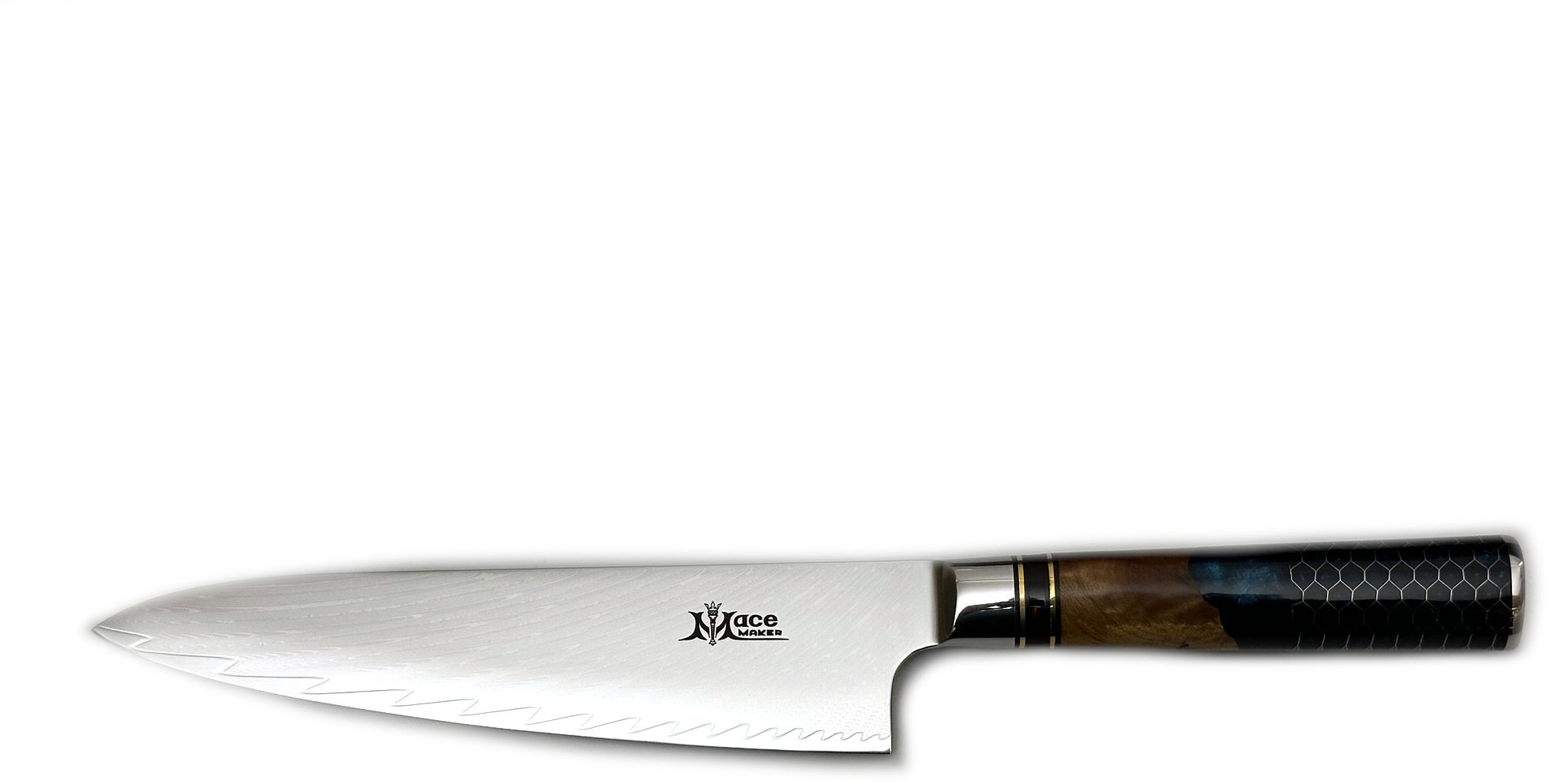 MaceMaker VERONA CHEF SanMai Damaskový Kuchynský nôž