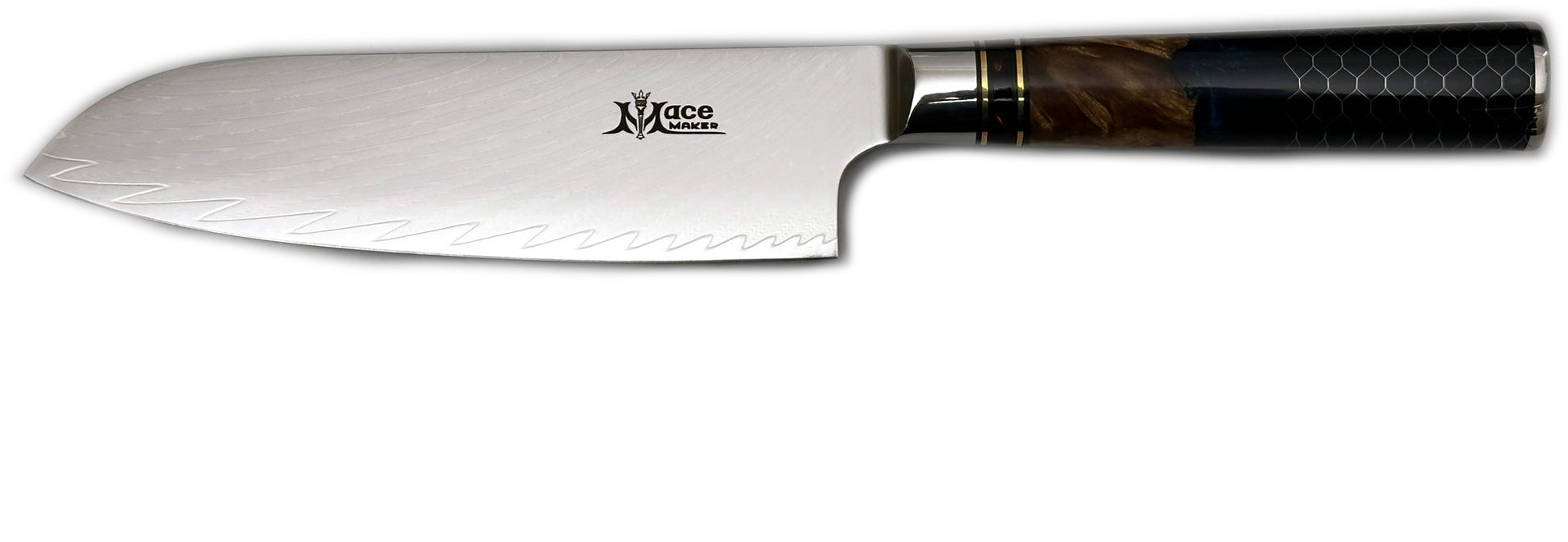 MaceMaker VERONA SANTOKU SanMai Damaskový Kuchynský nôž