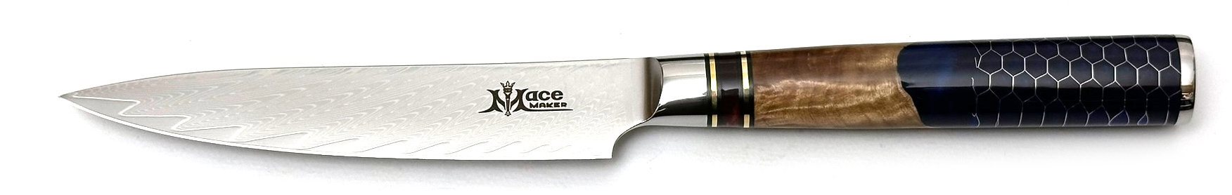 MaceMaker VERONA UTILITY SanMai Damaskový Kuchynský nôž