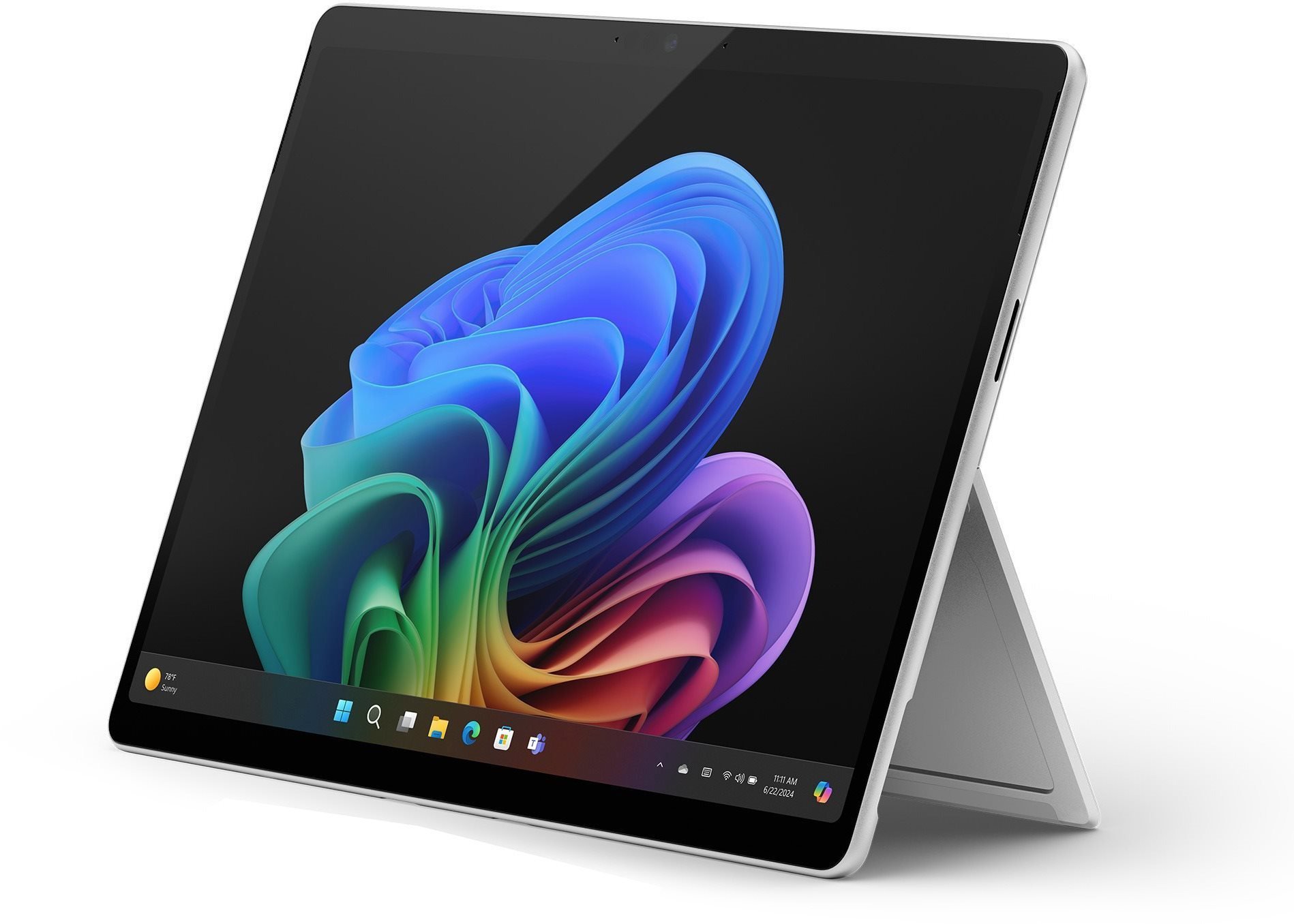 Microsoft Surface Pro|Copilot+ PC|13"|16GB|256GB SSD|12th Edition|Platinum for business (bez adaptér
