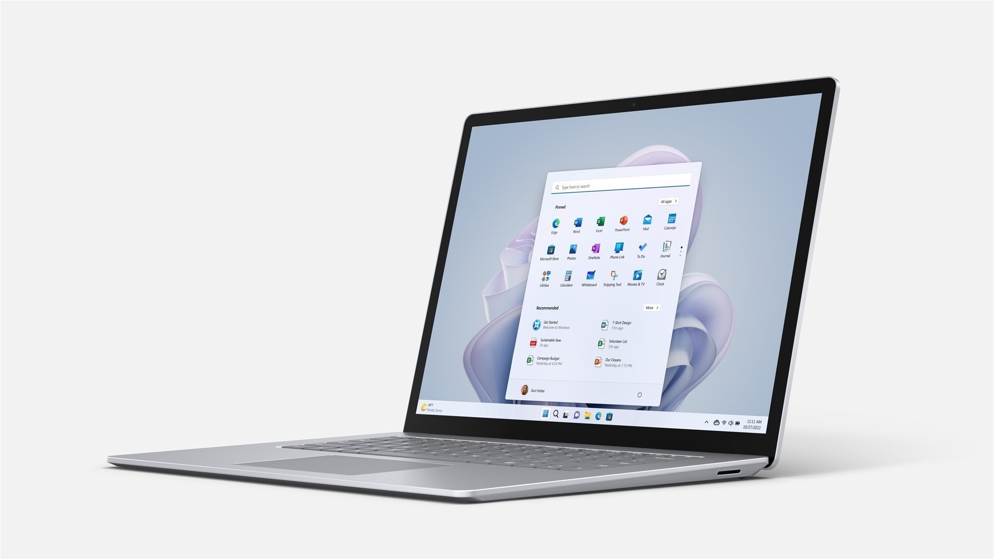Microsoft Surface Laptop 7 5G Platinum for business