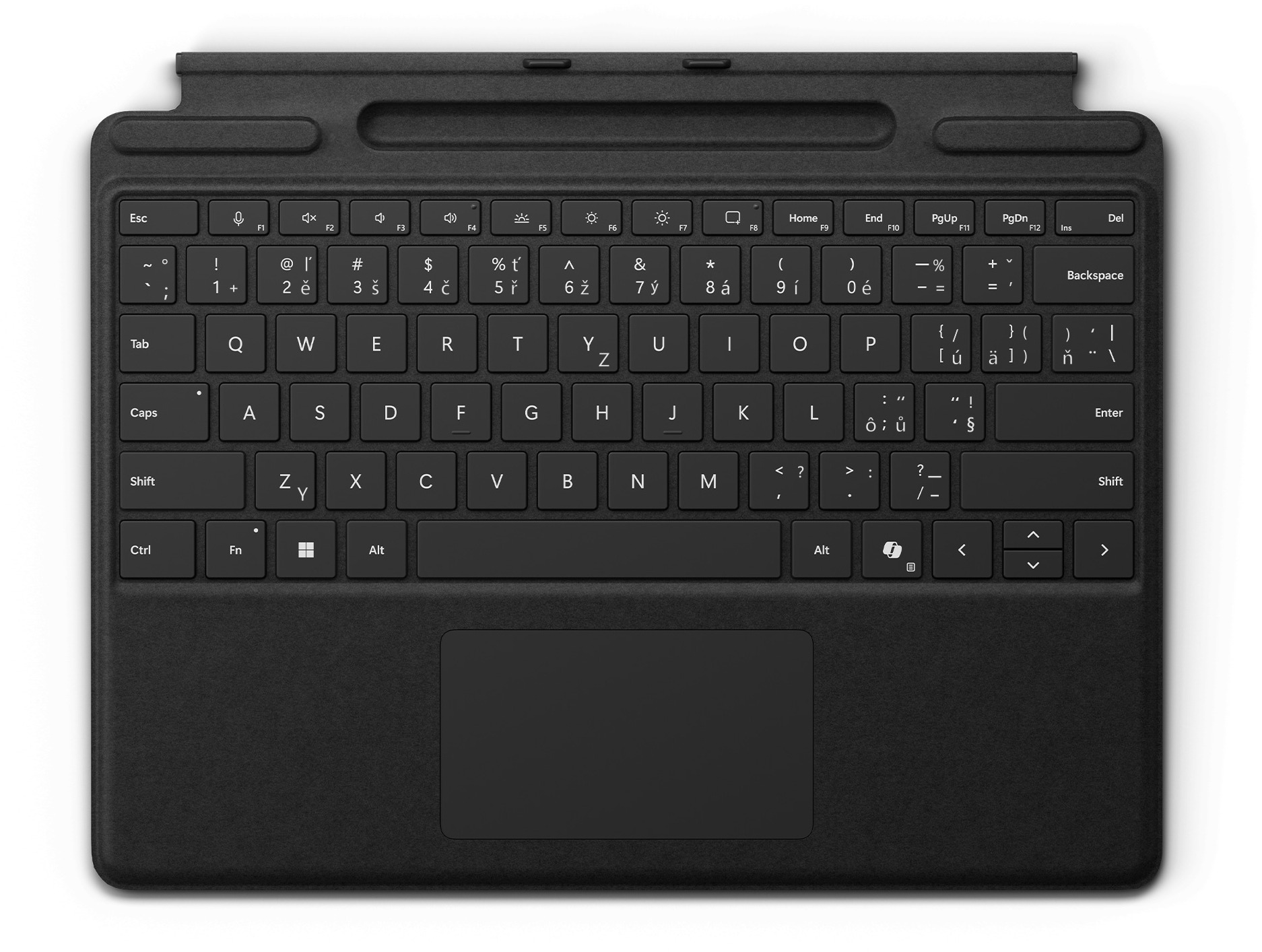 Microsoft Surface Pro (13" verzia) so slotom na pero Black – CZ/SK