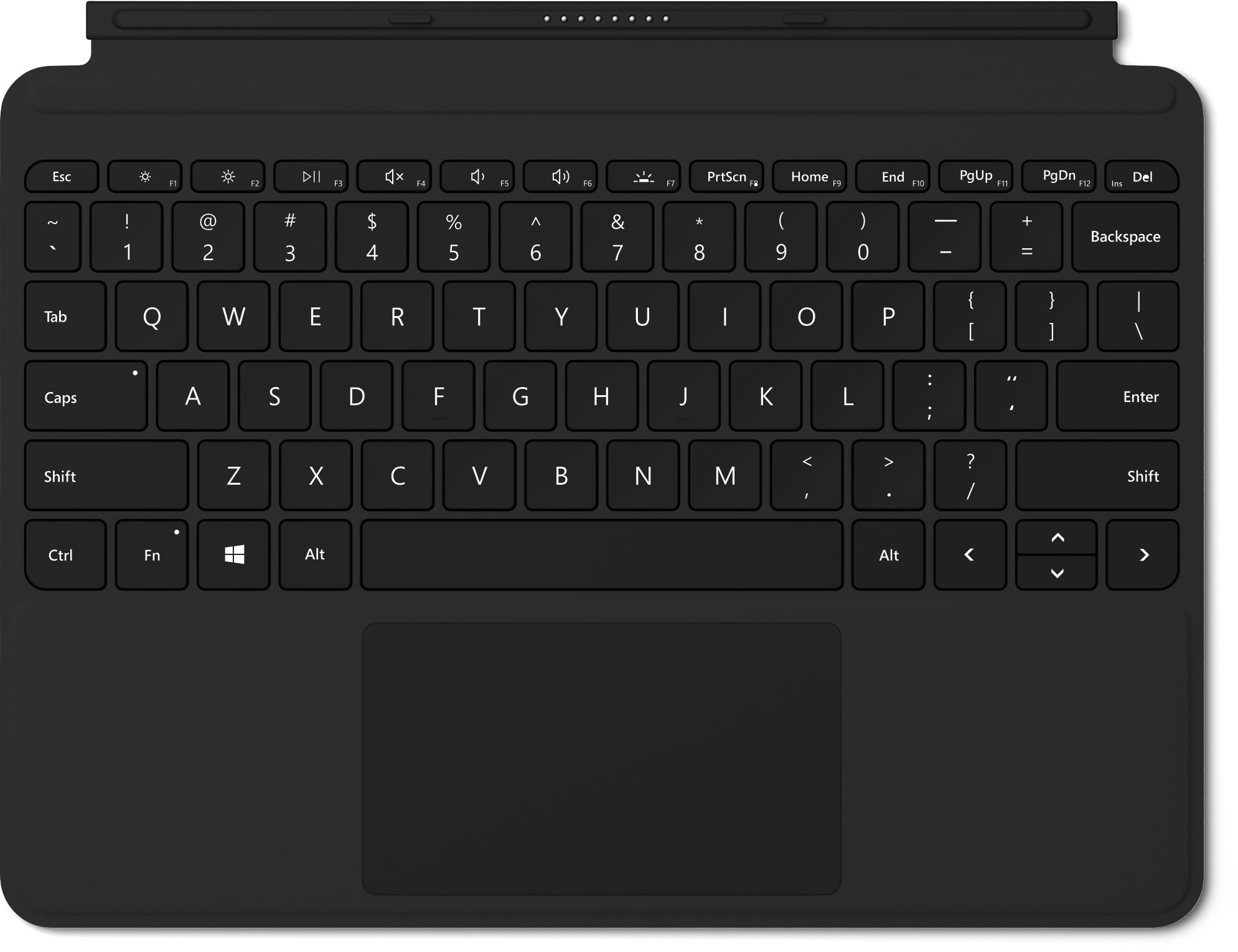 Microsoft Surface Go 3/Go 4 Type Cover Black CZ/SK