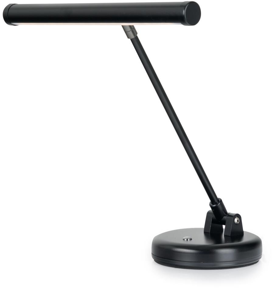 Proline klavírna LED lampička Deluxe čierna