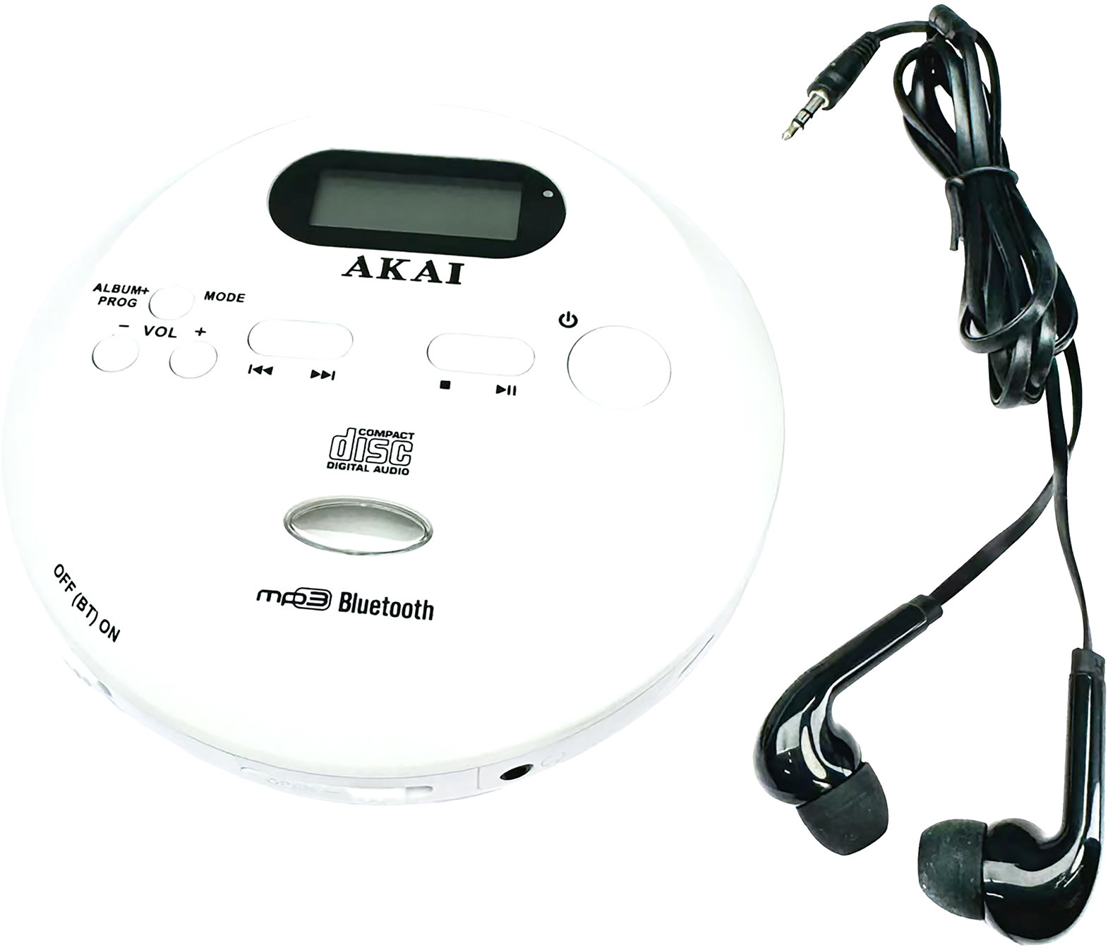 AKAI ACDP-100 Discman CD/MP3 s Bluetooth