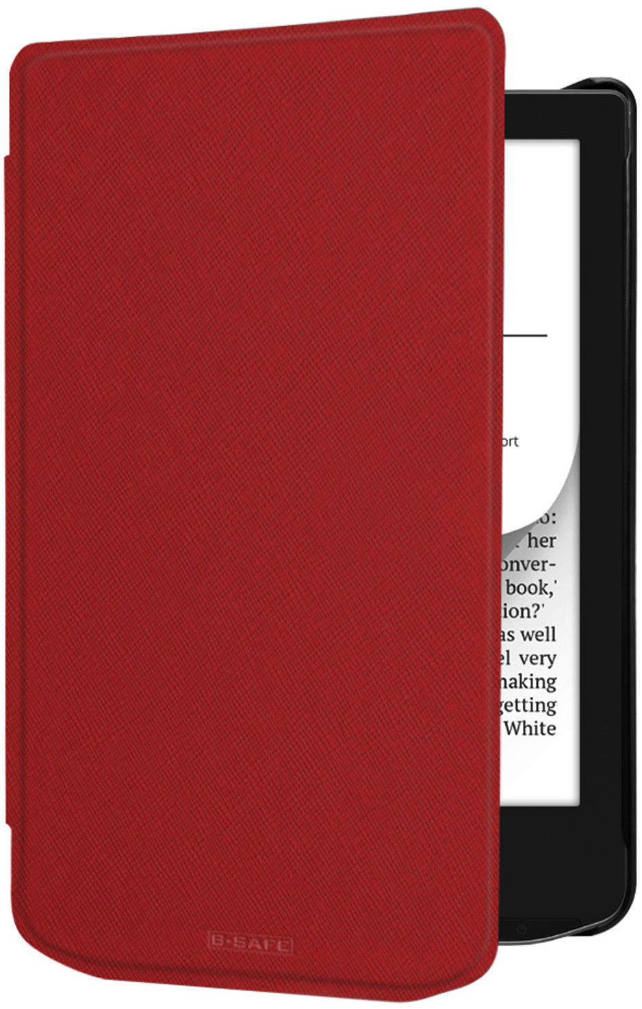 B-SAFE Lock 3593, puzdro na PocketBook 619/629/634, červené