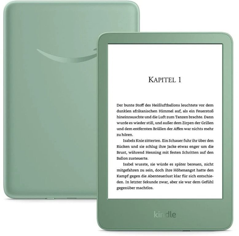 Amazon Kindle 2024 16 GB (s reklamou) Matcha