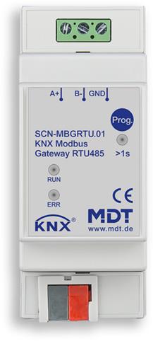MDT Technologies KNX Modbus Gateway RTU485, 2 M, montáž na DIN lištu